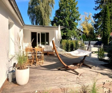 Moderner Bungalow Im Seebad Bansin, 200 Meter Zum Strand