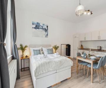 Homespace - Magdeburg - Gemütliches Apartment Mit Balkon