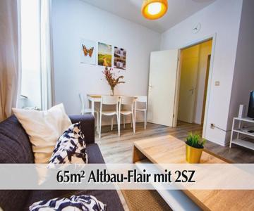 3r Altbau-apartment Mit 2sz, Smart-tv, Ruhige Zentrale Lage