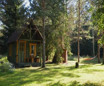 Little Forest House Near The River Jaega
