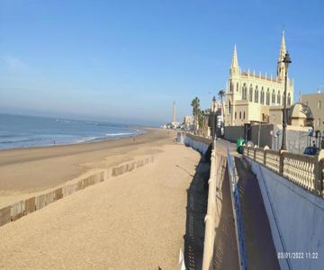 Chipiona Santuario De Regla Playa Bajo A