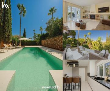 Stunning Villa With Private Pool In Elviria Next To Golf Course