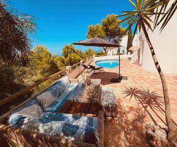 Ibiza Dream Villa Denia, Seaview, Pool, Bbq, Airco, Wifi