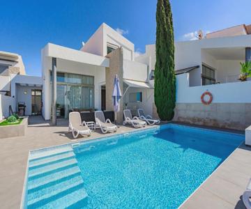 Villa Caterina, Luxury Villa With Heated Pool Ocean View In Adeje, Tenerife
