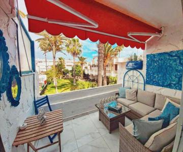 Canarian Blue Suite Tropical Garden View & Pool