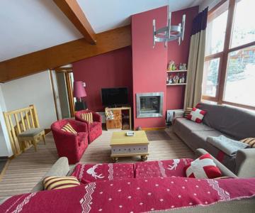 Appartement En Duplex De 4 Chambres 10 Personnes Avec Cheminée Exposé Sud Situé Dans La Résidence Pr