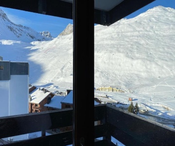Cosy F2 Val Claret 6 Couchages Avec Jolie Vue Sud Ouest