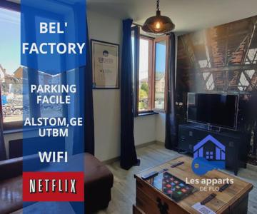 Les Studios De Flo' : The Bel'factory 38 M² Wifi