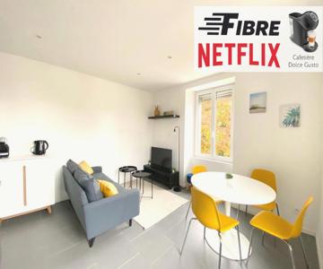 Magnifique T2 40m2 Lumineux, Moderne Et Rénové Avec Fibre