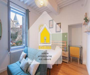 Cabana & La Place De L'abbaye - Centre-ville, Jardin