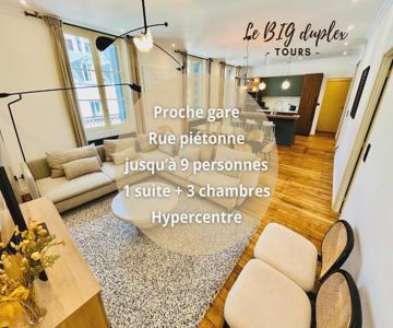 Le Big Duplex, Hypercentre, 4 Chambres, Spacieux