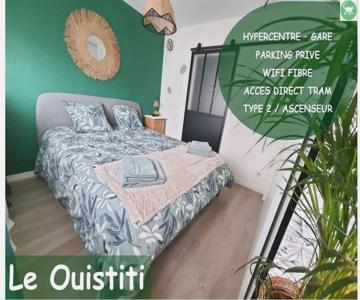 Le Ouistiti - 50 M De La Gare - Parking Privé