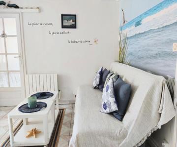 La Playa - Villa St Laurent - Grand Studio Avec Espace Nuit Et Parking Privatif - 40 Mètres De La Pr