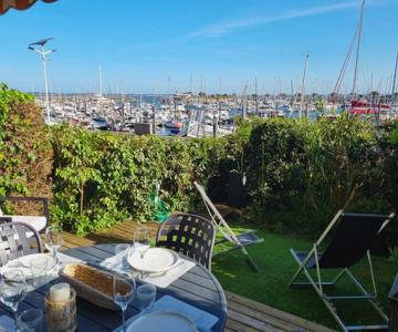 Face Au Port - Vue Mer - Jardin - Wifi - Ménage - 4 Pers