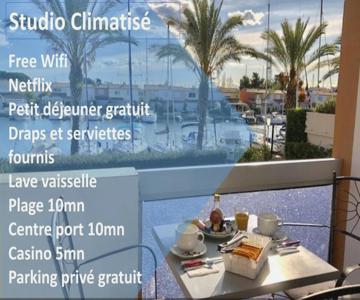 Cap Capistol Studio Le Cap D'agde Vue Port