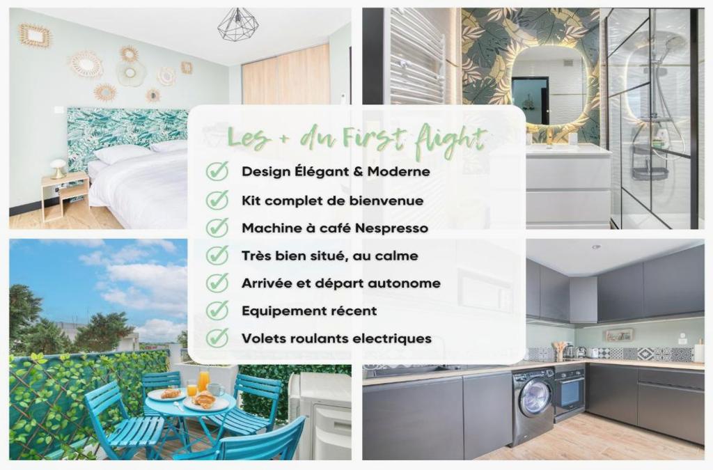 First Flight Colomiers - à 8 Mn De L'aéroport- Proche Airbus - 6 Voyageurs