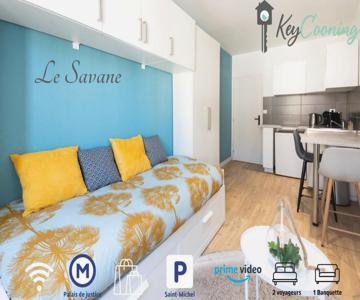 Le savane - Palais De Justice - A 3 Min Du Métro Et Tramway