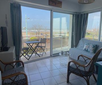 Appartement T2 Vue Mer Les Pieds Dans L'eau Avec Parking Privé