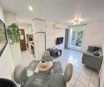 Blue Summer Vibes Appartement For 4p, Ac, Terrace, Parking, Beach At 50m, Spa Access -6