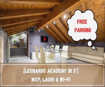 Leonardo Academy In 5' - Parcheggio Gratis - Laghi & Wi-fi