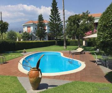 Villa Con Piscina Esclusiva Vista Etna