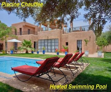 Villa Scil De Luxe, Piscine Chauffée, 3 Suites, Hamam, Jacuzzi Extérieur, Salle De Sport, Vue Sur L'