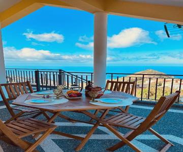 Boavista- 2 Bed House -cosy Panoramic -sea - Mountain View